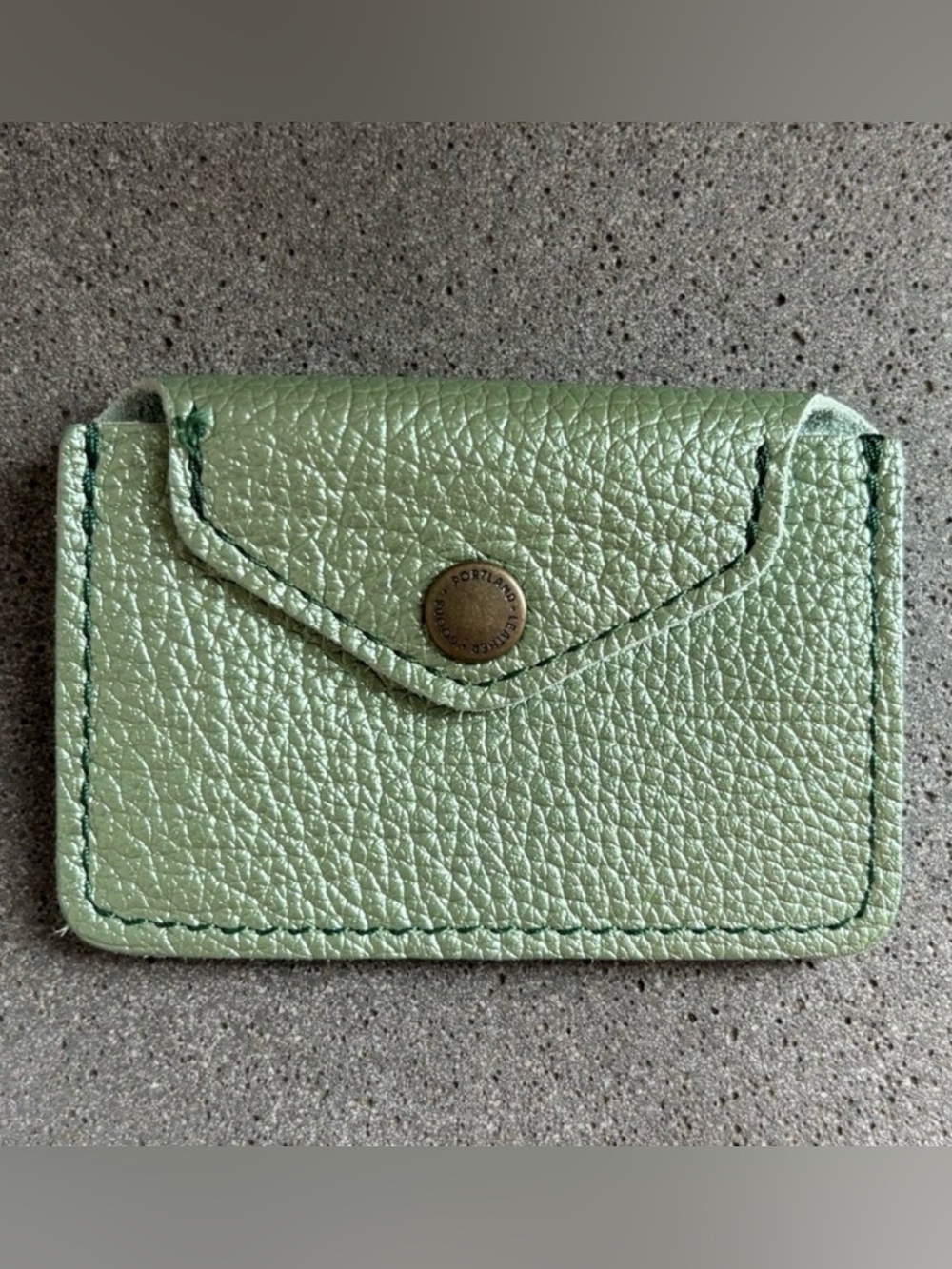 Portland Leather Bundle Wonder Pouch and Lovebug Regular in Beetle EUC - Picture 3 of 7